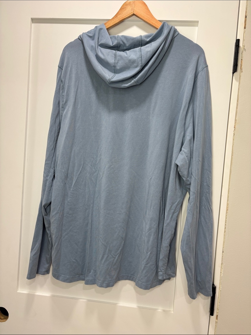VRST Hoodie Mens XXL Blue Lightweight Pullover - Picture 3 of 3